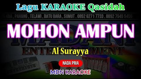 Karaoke MOHON AMPUN Qasidah Nada Pria Kn7000 @MADANI.Keyboard