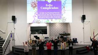 BIENVENIDOS A NUESTRO CULTO ESPECIAL DE ALABANZA Y ADORACION EN TEMPLO NUEVA VIDADOMINGO 1 DE MARZO