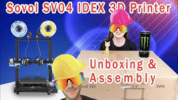 3D Printing Ep#6: How Do I Print Two Colors At Once? SV04 Independent Dual Extrusion