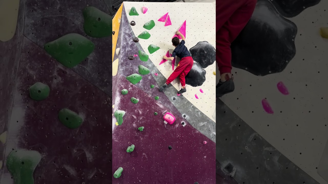 Little man sending a V4