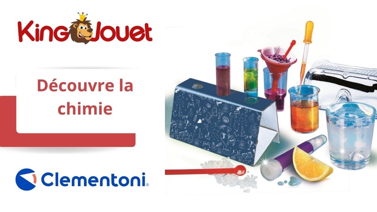 Super labo de sciences Clementoni : King Jouet, Jeux scientifiques  Clementoni - Jeux et jouets éducatifs