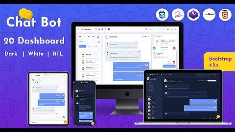 Chatx Bot Responsive Bootstrap Admin Dashboard Template
