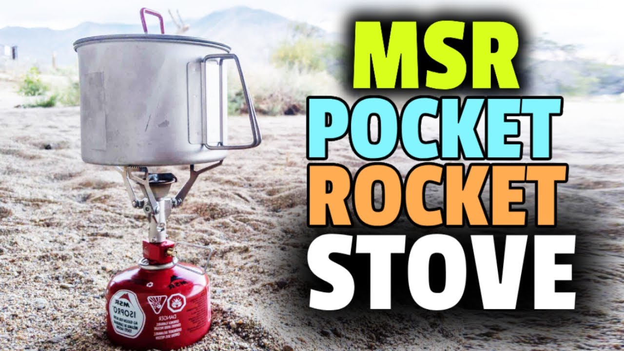 Compact, Powerful, and Reliable New MSR Pocket Rocket Stove & MSR