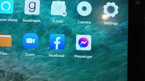 Using messenger on the Amazon 8