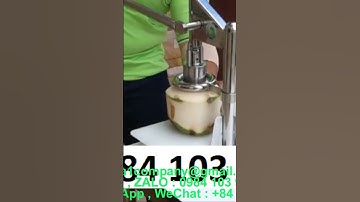 Dụng cụ đục lỗ dừa KaiBa,máy lấy lỗ dừa số 1 Việt Nam