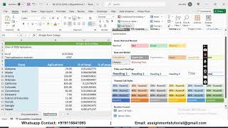 New Perspectives Excel 2019 | Module 2: End of Module Project 2 Shingle Rock College