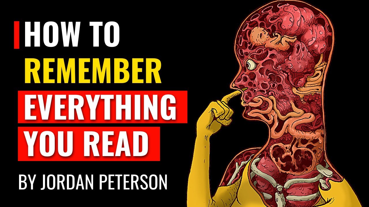 ⁣Jordan Peterson - How to Remember Everything You Read