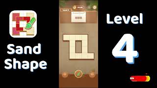 Sand Shape Level 4 Gameplay Walkthrough | Go Answer