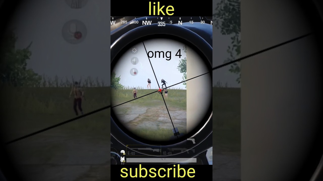 sniper headshots king👑1v4 clutch