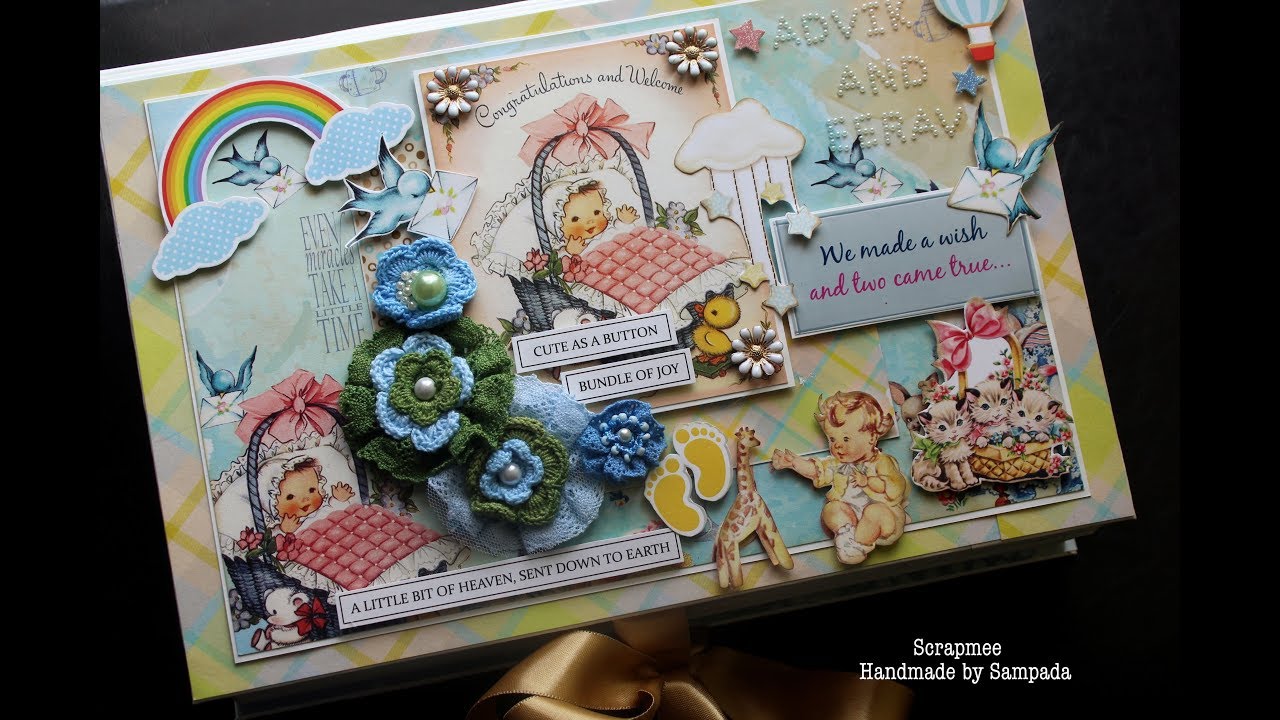 twin baby record book