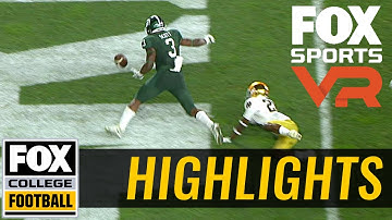 Notre Dame recovers LJ Scott fumble in the endzone | Virtual Reality 360° | FOX COLLEGE FOOTBALL