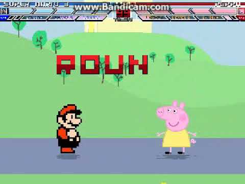 MUGEN Request SMB3 Mario Vs Peppa Pig 