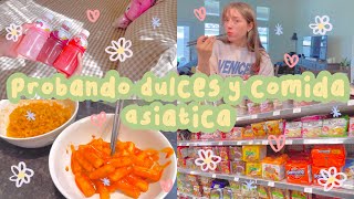 ♡ Probando dulces y comida asiática ♡