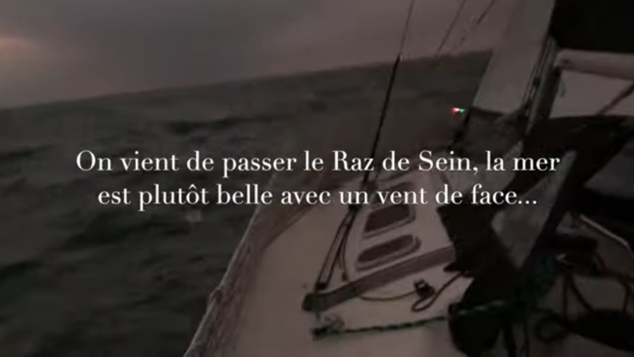 ⁣Convoyage de Lola un First 38.5 de Roscoff à Bénodet Janvier 2022
