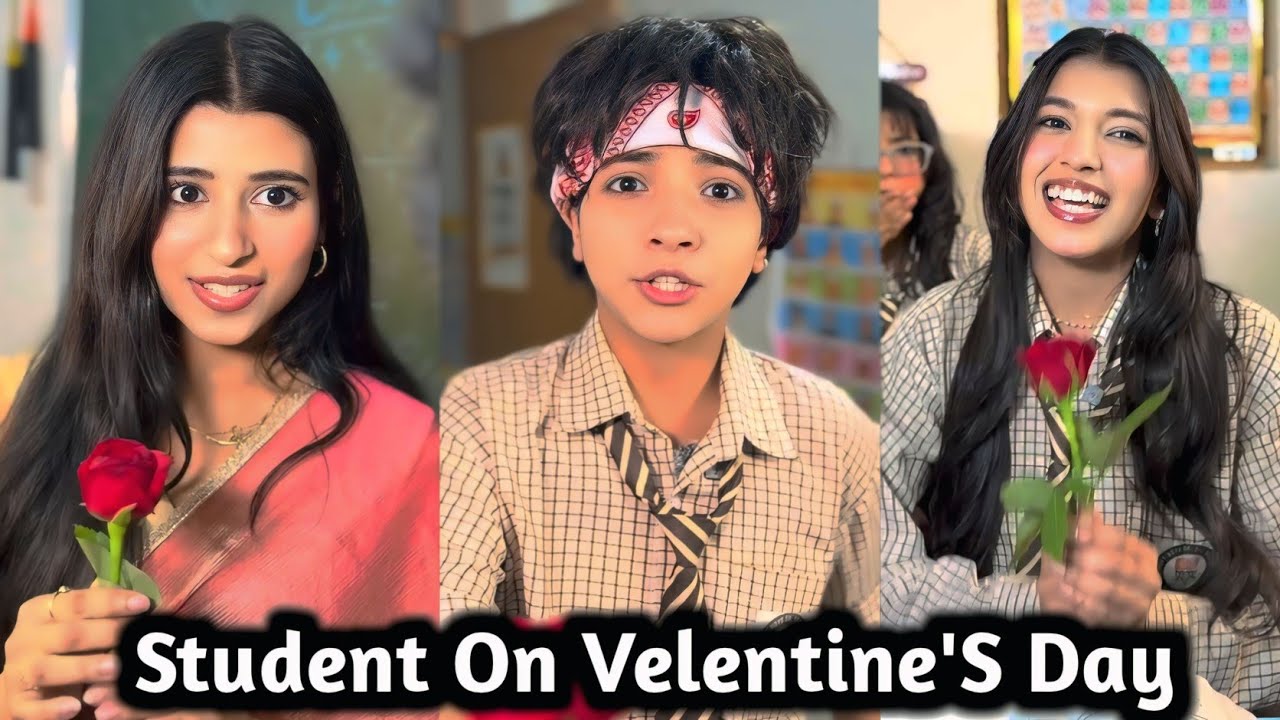 Student On Velentine'S Day|| वैलेंटाइन डे पर स्टूडेंट के कारनामे 🤪|| Soneha School New Funny Video