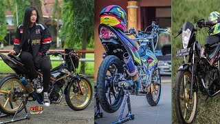 MODIFIKASI SPORT SATRIA FU ROAD RACE STYLE | Bore up harian