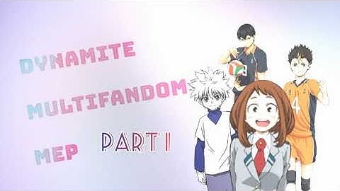 Dynamite Multifandom MEP! (Closed 14/14)