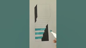 Vẽ tranh 3D siêu ảo vô cùng đơn giản- Lê Công Duy Tính #shorts