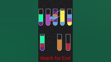 Water sort puzzle #gamepley #short#video.#Mobile game  please subscribe ☺️☺️☺️