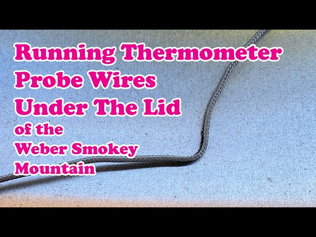 Thermometer Probe Smokey Mountain, Rubber Thermometer Probe