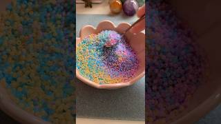 bead mixing sounds! #beading #satisfyingsounds