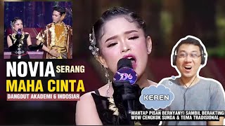 Novia Serang - Maha Cinta (Dangdut Akademi 6 Top 3) | DeADSReaction