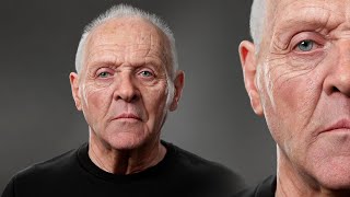 3D Portrait of Anthony Hopkins