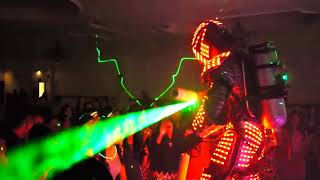 Robot led show completo Montevideo - Uruguay