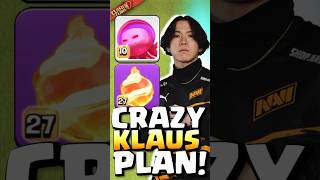 Crazy FIREBALL Angry Jelly plan from Klaus! Clash of Clans #clashofclans #esports