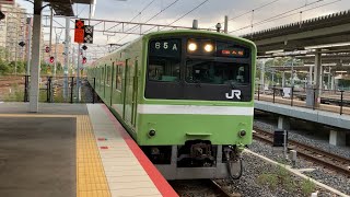 【4K】おおさか東線 201系 普通電車 終着新大阪駅到着