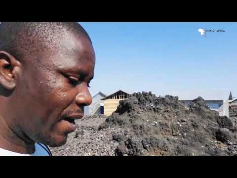 Walking In The Volcanic City of Goma DRC
