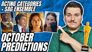 2025 Oscar Predictions | October 2024 (Acting Categories and SAG Ensemble)