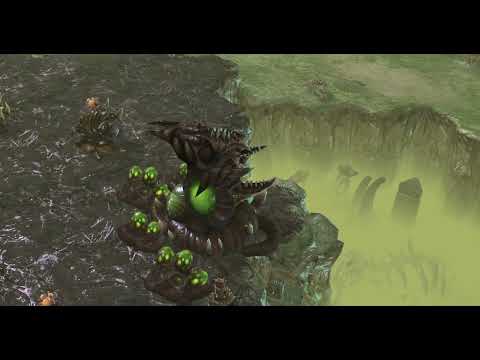 Видео: StarCraft 2 WoL Zerg Edition задание "Большие раскопки" на эксперте