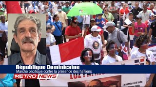 République Dominicaine / Marche pacifique contre la présence des haïtiens
