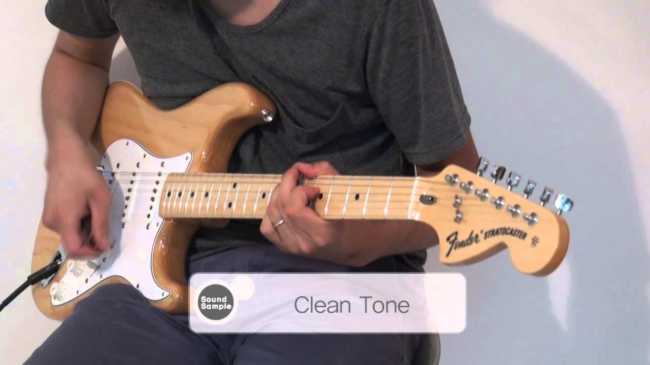 Fender Mexico Classic Series 70's Stratocaster 메이플 지판) - YouTube