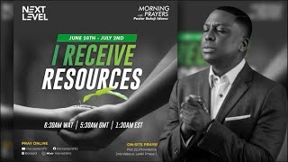 Next Level Prayers || I Receive Resources || Pst Bolaji Idowu || 28th June 2021