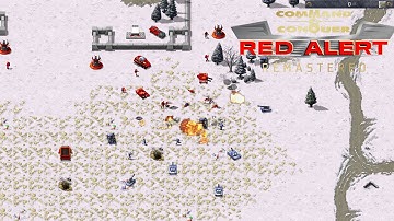 CnC Remastered Collection Red Alert (Custom mission "Allies Attack")