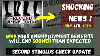 Second Stimulus Check Update For JULY 4th | Why Your Unemployment Benefits Will End Soon Than Expect