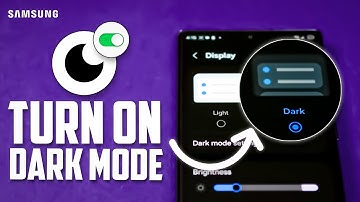 How to Turn ON or OFF Dark Mode Samsung Phones | Easy One UI Dark Theme Guide