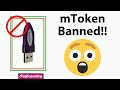 mToken Banned!! 😮😯😪Latest mToken News. Why Vsign Banned mToken?