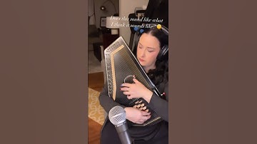 Working on Something. Can you name the tune? (Maybe I need to practice more.) 🤓🖤 #autoharp