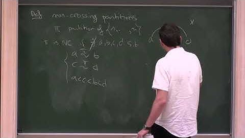 Prof. Ion Nechita | Lecture 1: Random matrix theory with a view towards free probability, and......