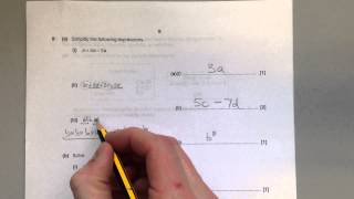 OCR GCSE Maths June 2014 non-calc Q09