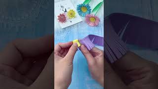 como realizar una flor de papel #seguimi #manualidades #viralshort#amor