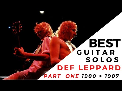 Def Leppard Meilleurs solos de guitare - Première partie (1980 - 1987)