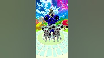 SIZE COMPARISON ZOONOMALY FAMILY SMILING CAT VS FROG IN GARRY