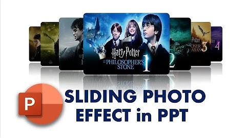 Sliding Photo Effect in PowerPoint | Carousel Animation #carousel #powerpoint