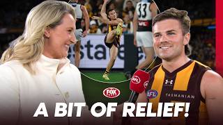 Nick Watson Reacts To Five Goal Haul Against Port Adelaide In Absolute Nail-Biter Fox Footy