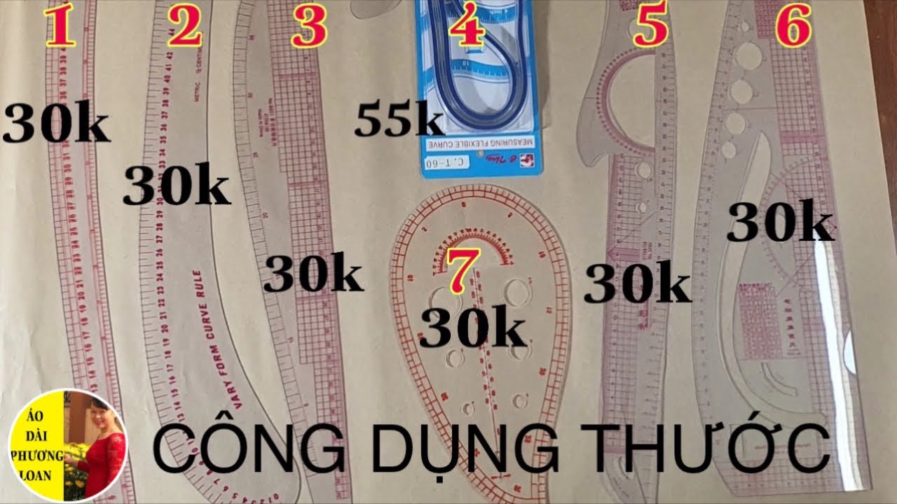 mua dụng cụ may vá ở đâu tphcm New CÔNG DỤNG CỦA CÁC DÁNG THƯỚC TRONG CẮT MAY - 10/6/2021