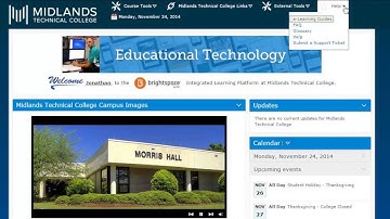 D2L Brightspace v10.4 MyHome Overview